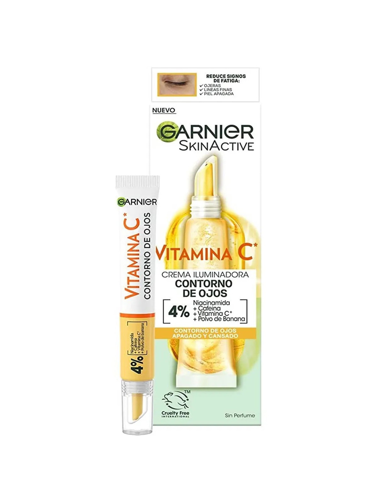 Garnier SkinActive Vitamine C Crème Illuminatrice Contour des Yeux 15ml