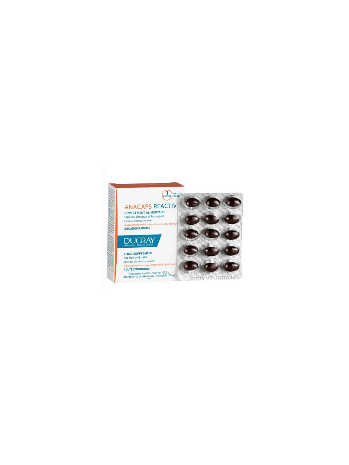 Ducray Anacaps Reactiv 30 Capsules