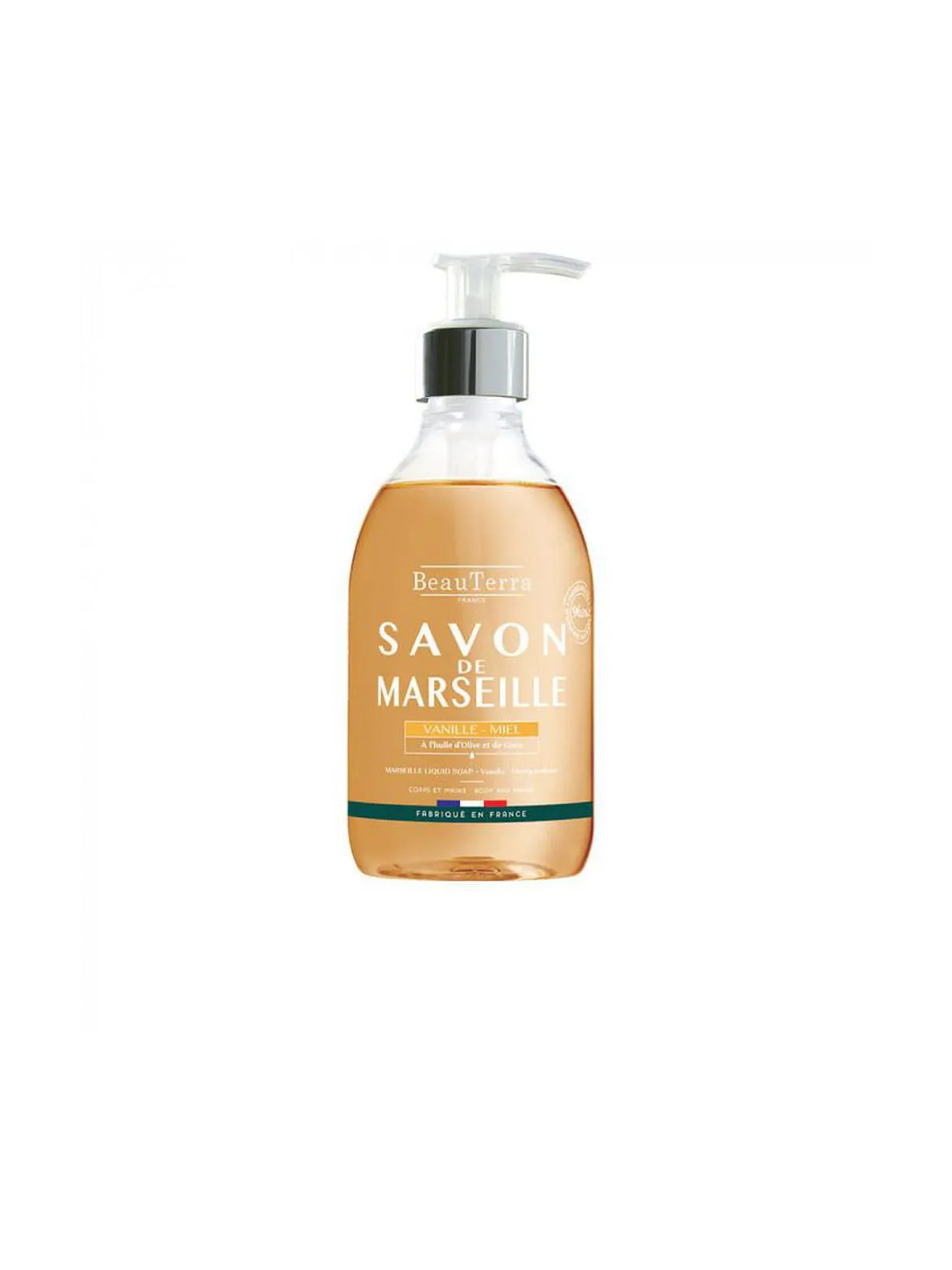 Beauterra Savon de Marseille Vanille et Miel 300ml