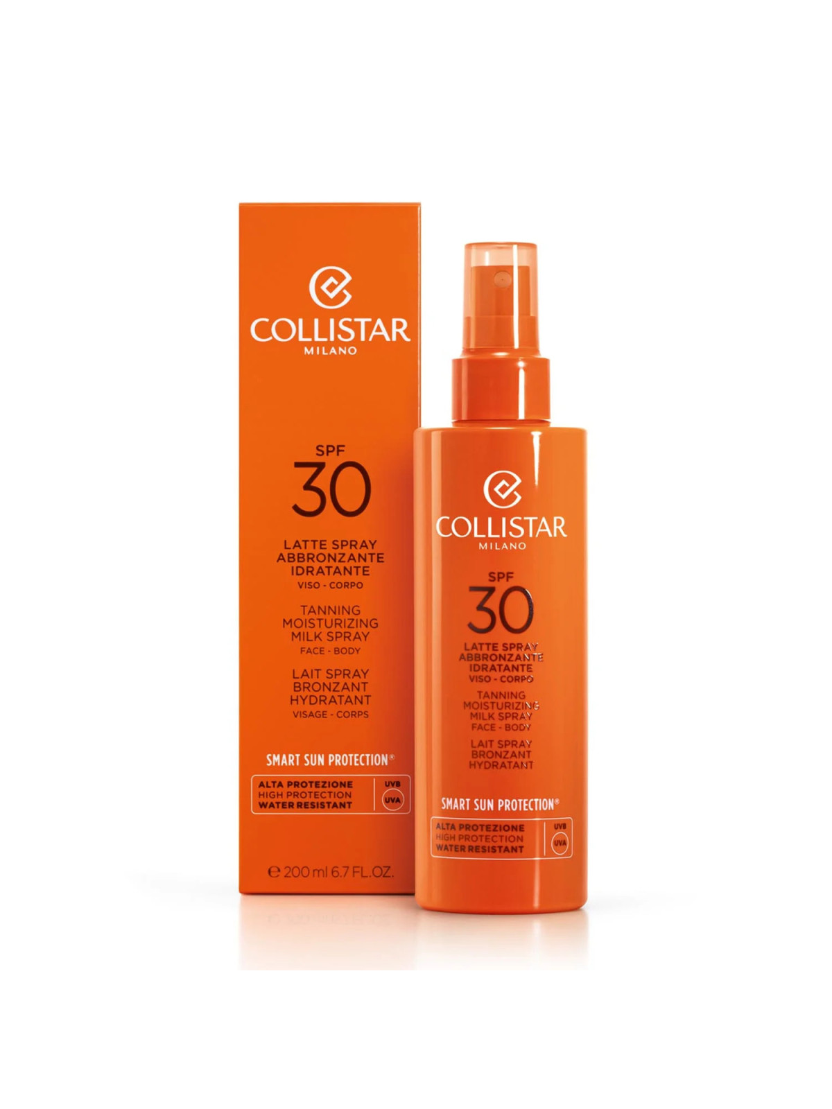 Collistar Spray Bronzant Lait Hydratant SPF30 200ml