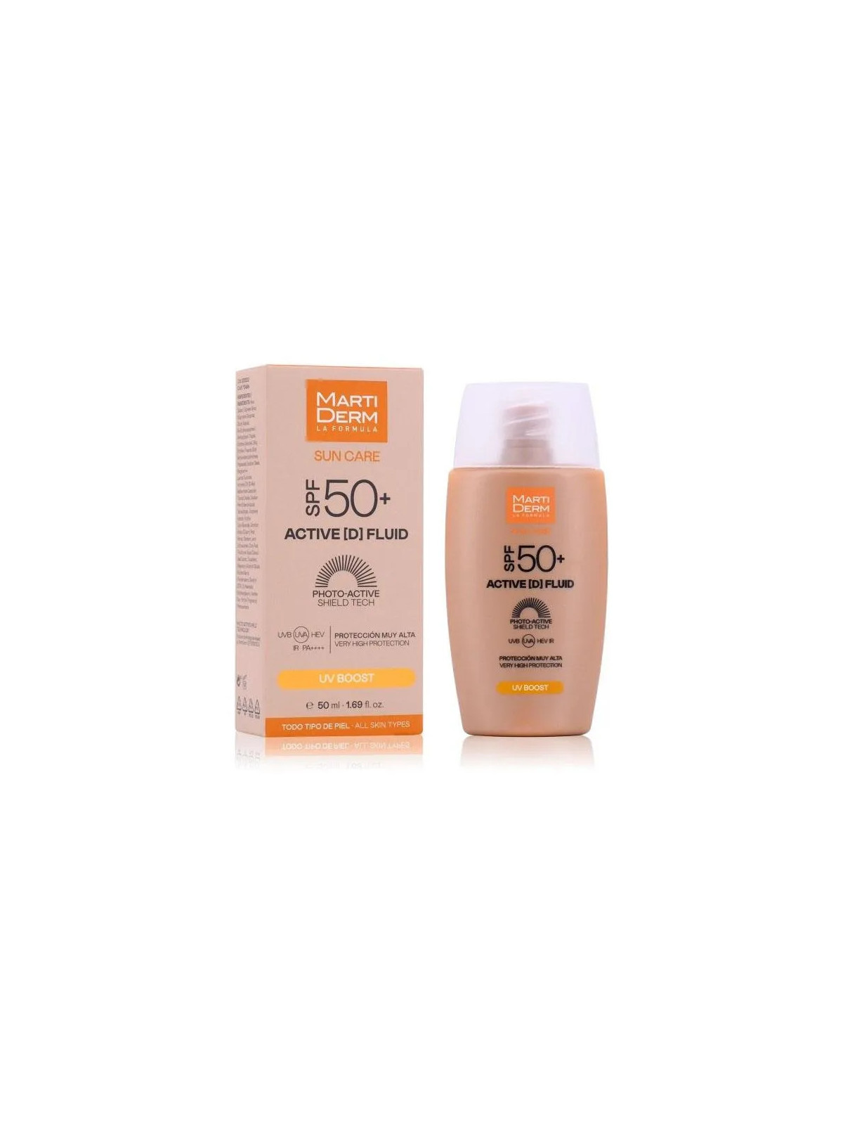 Martiderm Sun Care Active Fluid SPF50+ 50ml