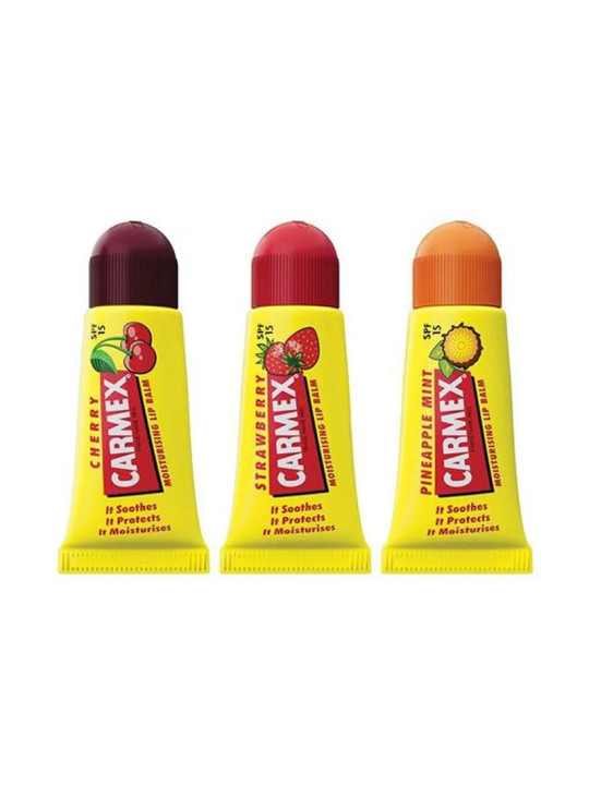 Carmex Mini Baumes à Lèvres Hydratants SPF15 Trio 3 unités
