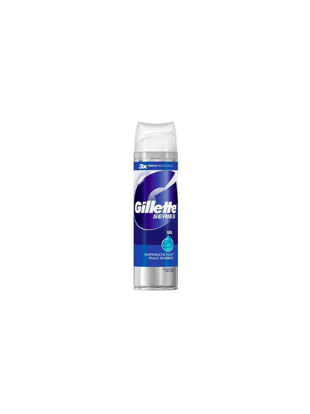Gillette Gel de Rasage Peau Sensible 200ml