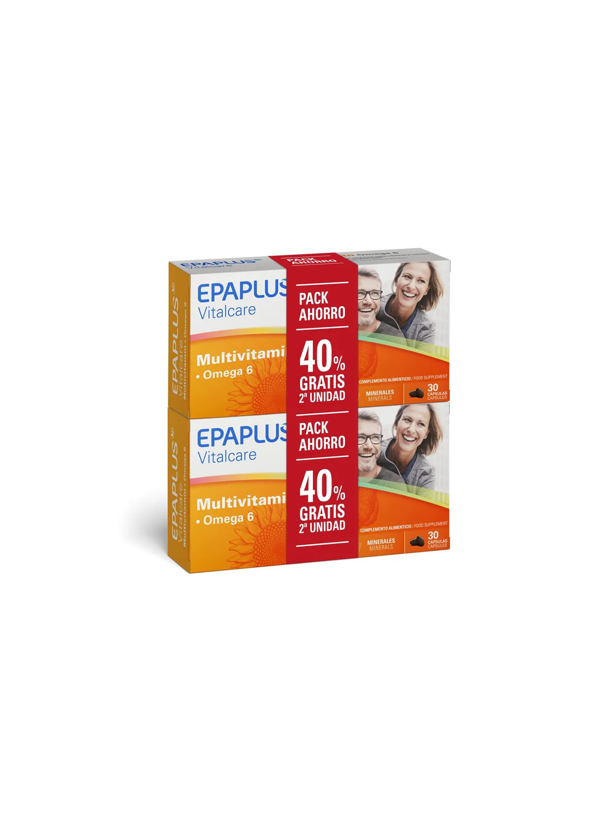 Epaplus Vital Multivitamines 30 Capsules x 2 Unités
