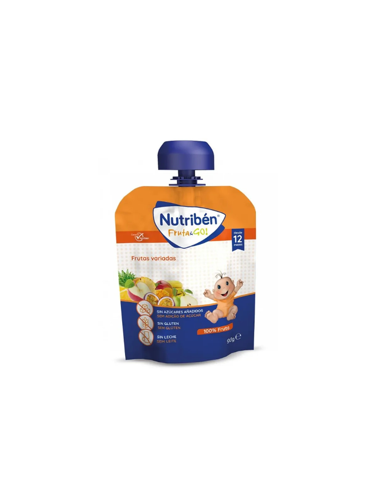 Nutribén Fruit & Go Fruits Variés 90g