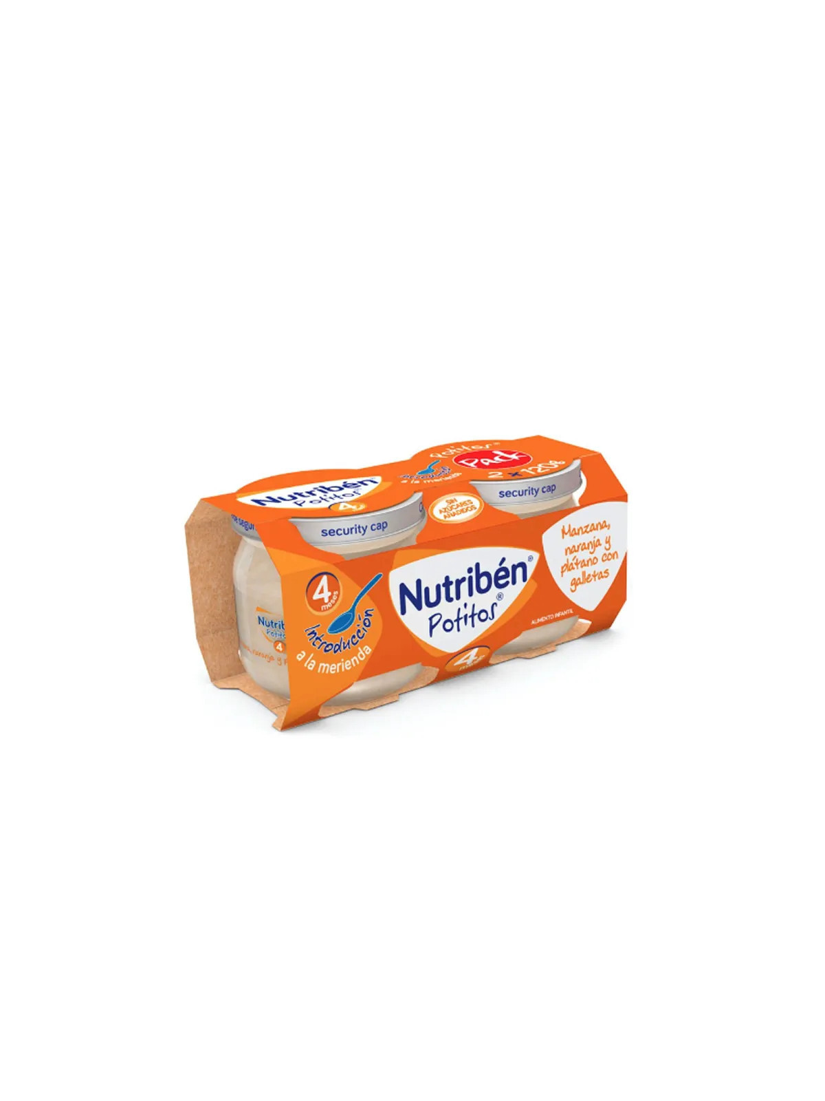 Nutribén Potitos Poire et Banane 2 Bocaux 120g