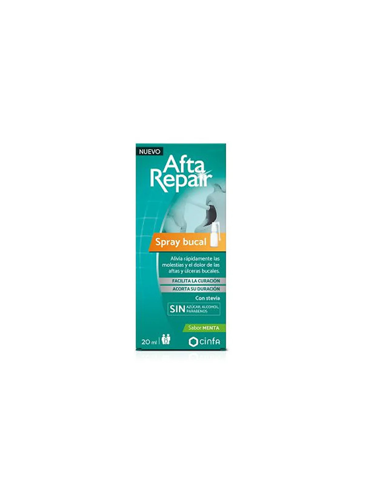 Cinfa Afta Repair Spray Buccal Saveur Menthe 20ml