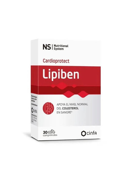 NS Cardioprotect Lipiben 30 Comprimés