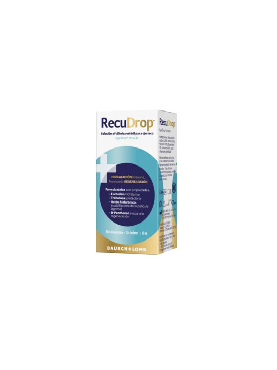Bausch+Lomb Recudrop Solution Ophtalmique Œil Sec 10ml
