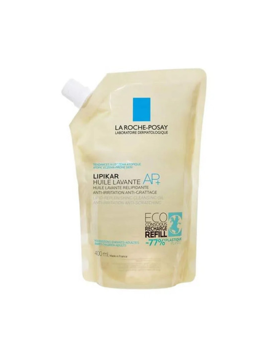 La Roche-Posay Lipikar AP+ Huile Lavante Éco-Recharge 400ml