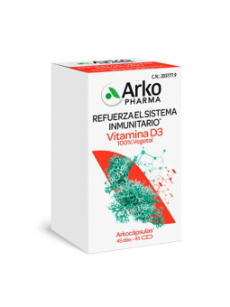 Arkogélules Vitamine D3 100% Végétale 45 Capsules