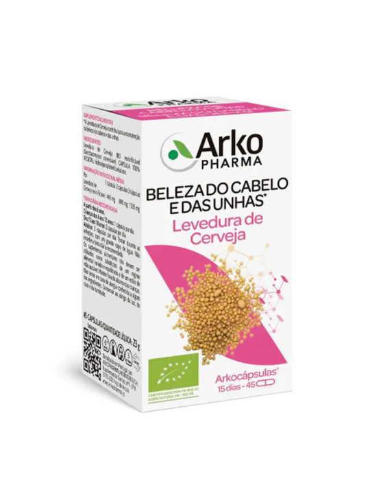 Arkopharma Levure de Bière 45 Capsules
