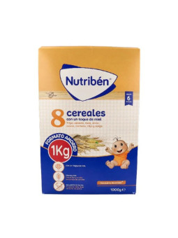 Nutribén 8 Céréales avec Miel 1 kg
