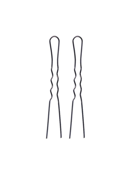 Eurostil Épingles à Cheveux Noires 49mm Pack 200 unités