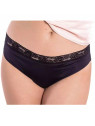 Enna Culotte Menstruelle Classic Noire Flux Modéré Taille XXS-M