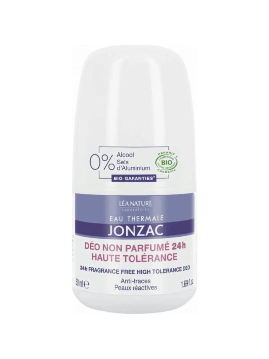 Jonzac Déodorant Roll-On Sans Parfum 24h 50ml