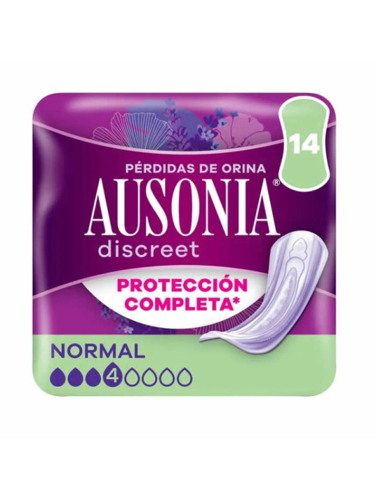 Ausonia Discreet Protections Incontinence Urinaire Normal 14 unités