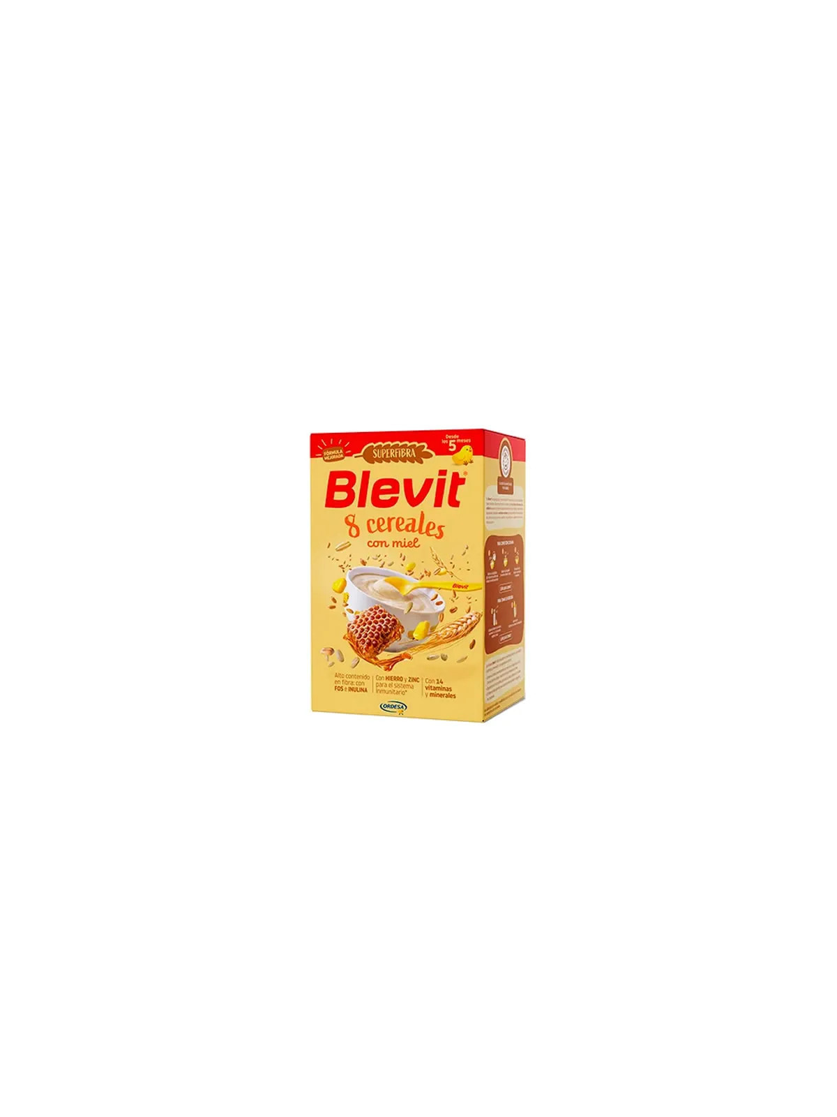 Ordesa Blevit Superfibre 8 Céréales et Miel 1000g
