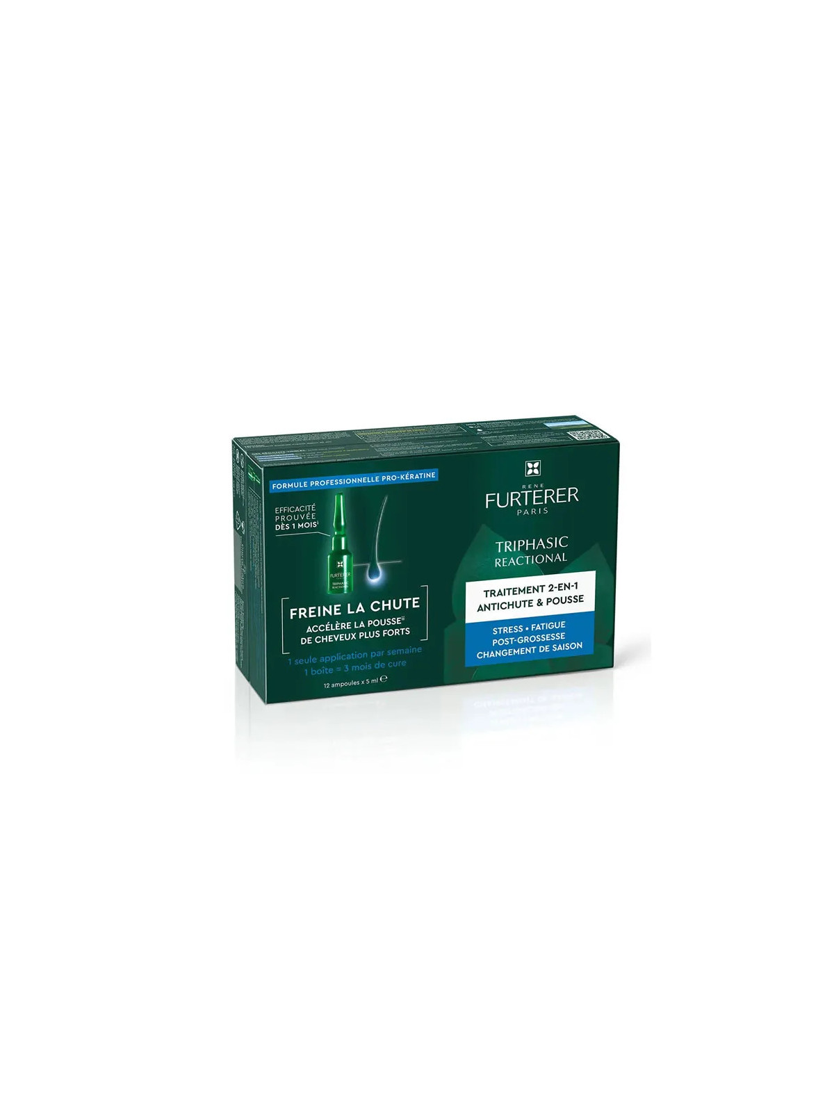 René Furterer Triphasic Traitement Anti-Chute 12 Ampoules