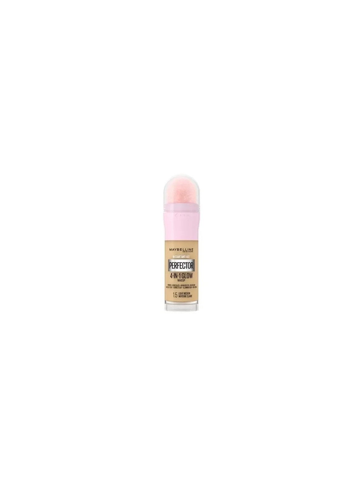 Maybelline Instant Anti-Âge Perfector Glow Fond de Teint 1.5 Light Medium 20ml