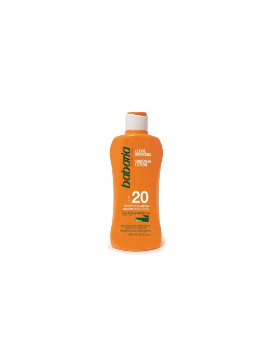 Babaria Lait Solaire Protecteur à l'Aloe Vera SPF20 300ml