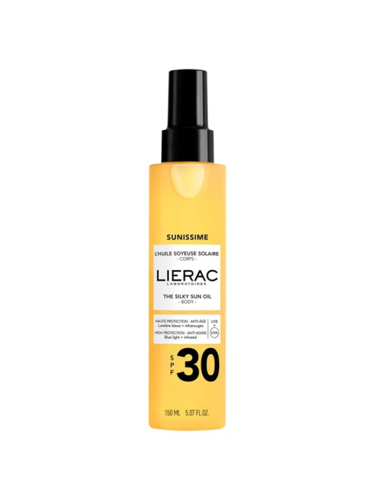 Lierac Sunissime L'Huile Soyeuse Solaire Corps SPF30 150ml