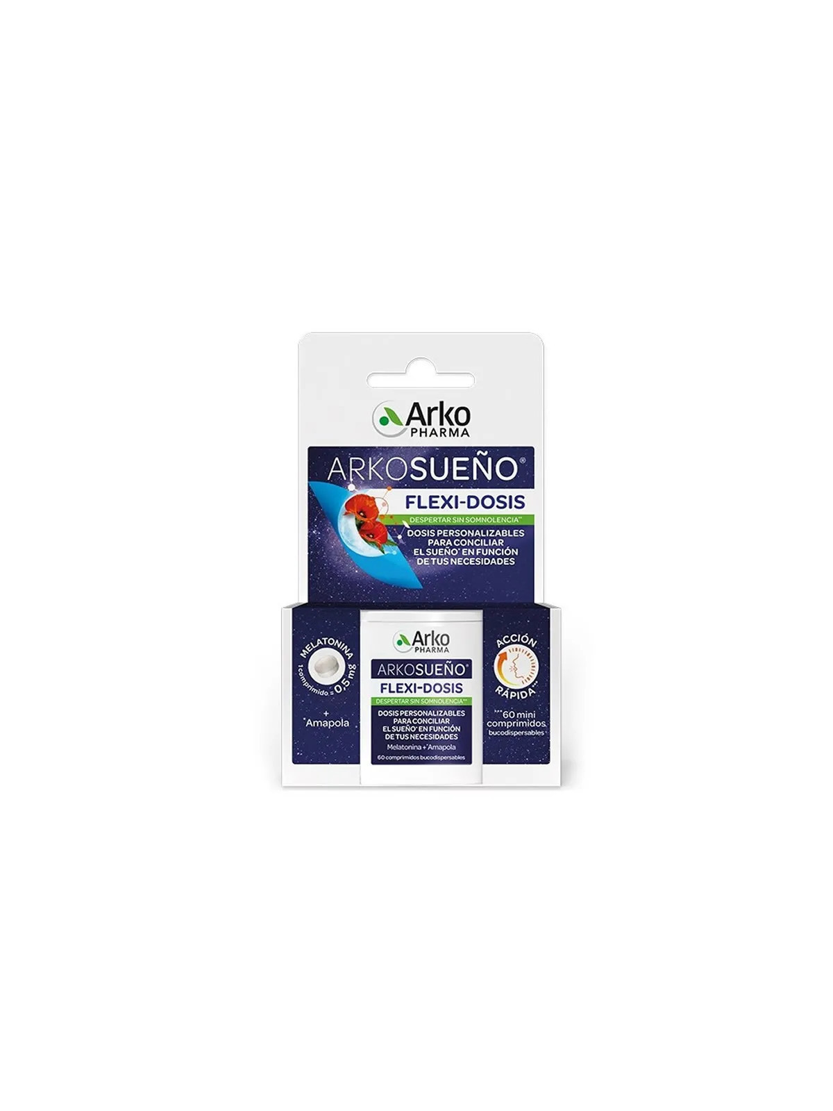 Arkopharma Flexi-Dosage 60 Comprimés Sublinguaux