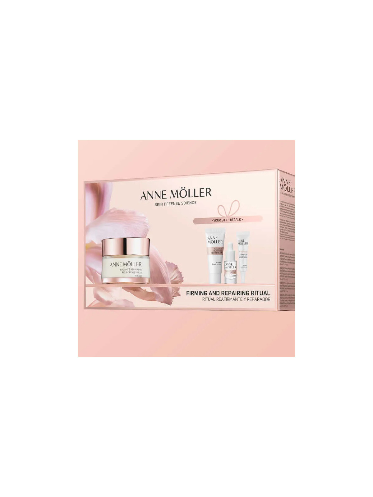 ANNE MÖLLER Rosâge Day Rich Cream 50ml Coffret 4 Produits