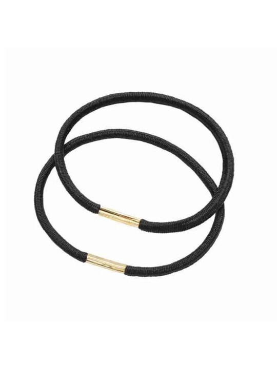 Eurostil Élastiques Noirs Petits Boîte 1 unité