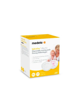 Medela Safe & Dry Coussinets d'Allaitement Jetables 60 unités