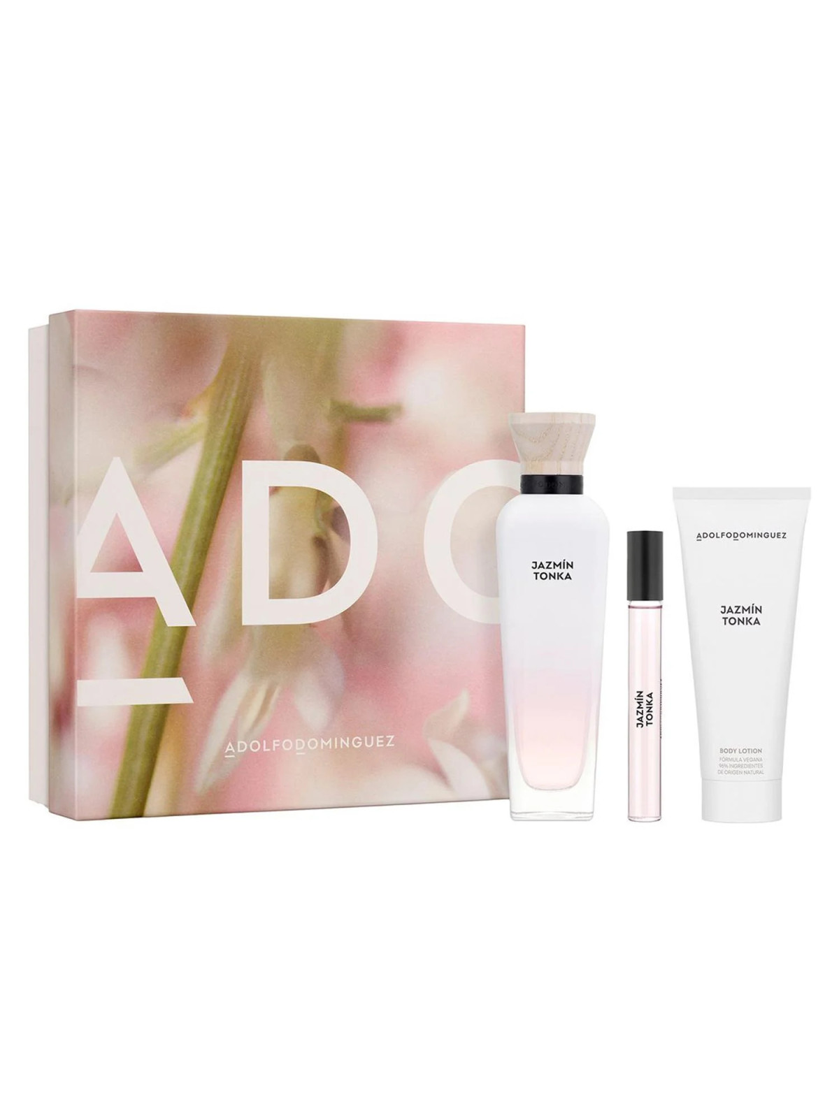 Adolfo Dominguez Agua Fresca de Azahar Jazmín y Tonka Eau de Parfum 120ml + Body 10ml