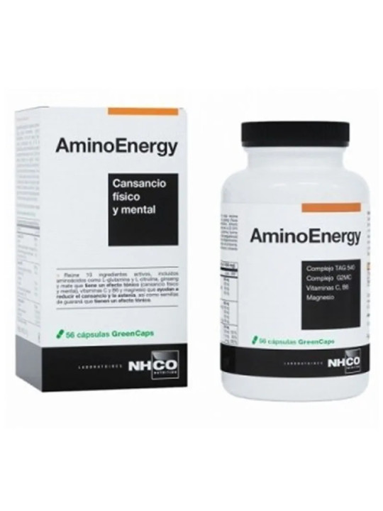 NHCO AminoÉnergie Stimulant Énergisant 56 Capsules