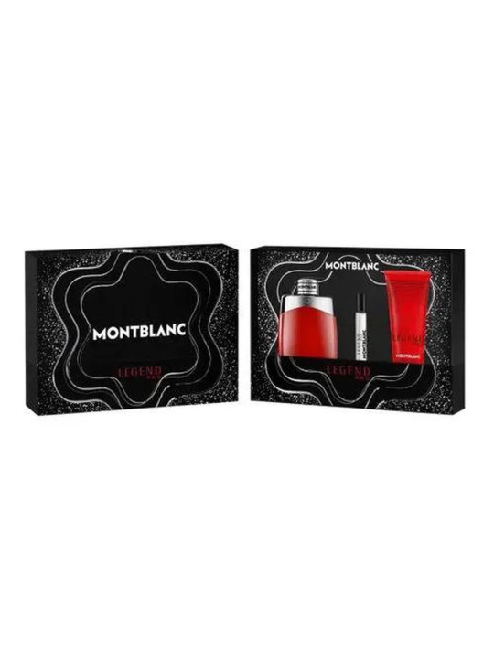Montblanc Legend Red Coffret Eau de Parfum 100ml + Gel Douche 100ml + Miniature 7,5ml