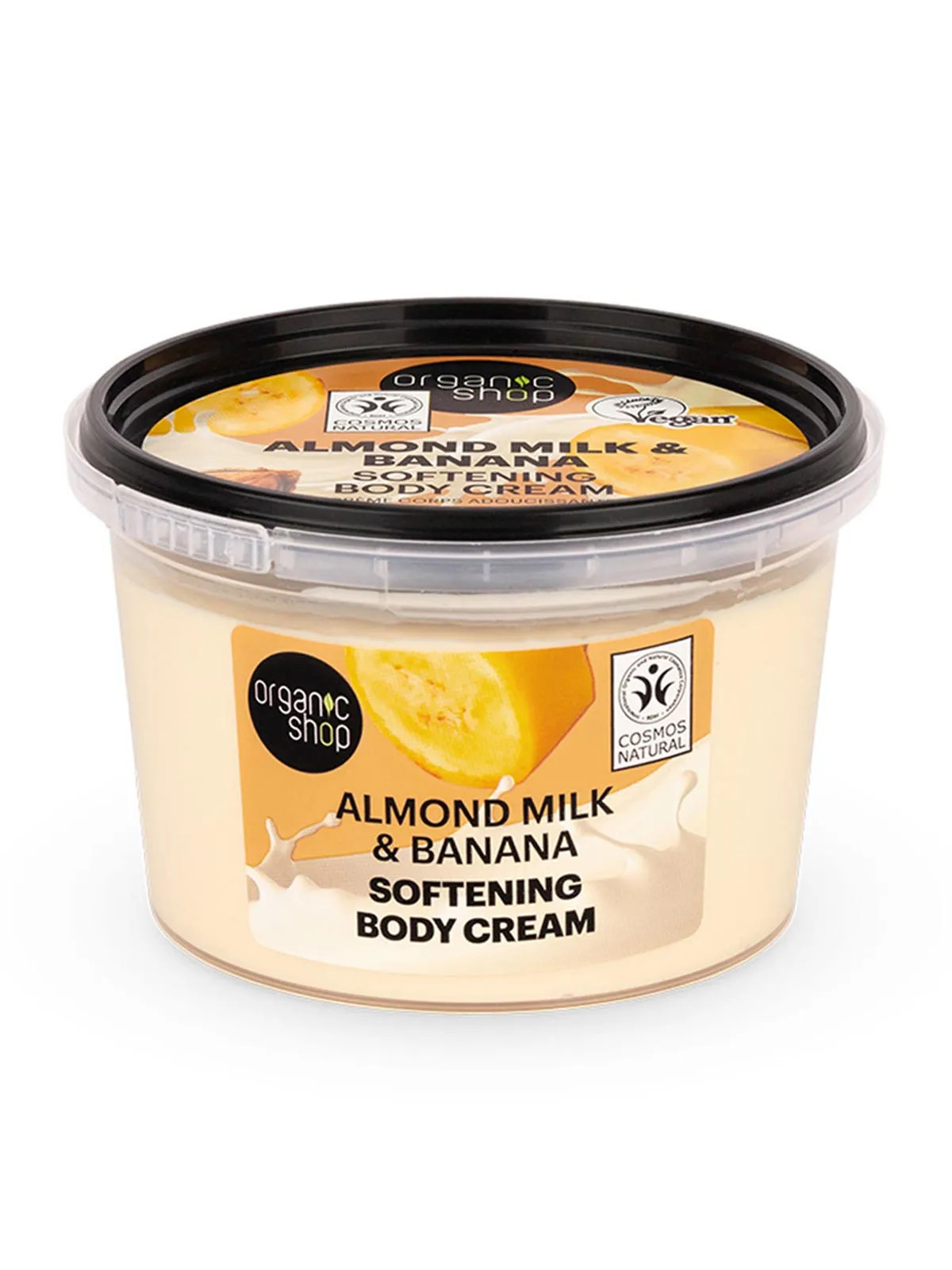 Organic Shop Almond Milk & Banana Crème Corporelle 250ml