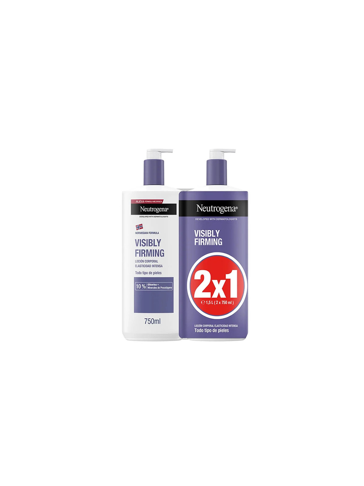 Neutrogena Lotion Élasticité Intense 2 x 750ml