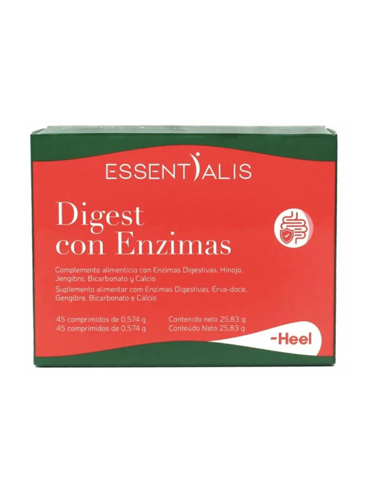 Heel Essentialis Digest avec Enzymes 45 Comprimés