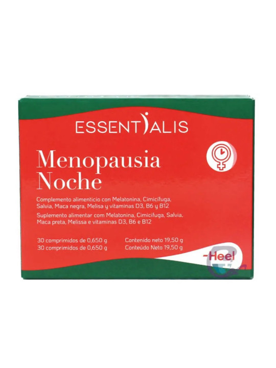 Essentialis Heel Ménopause Nuit 30 Comprimés