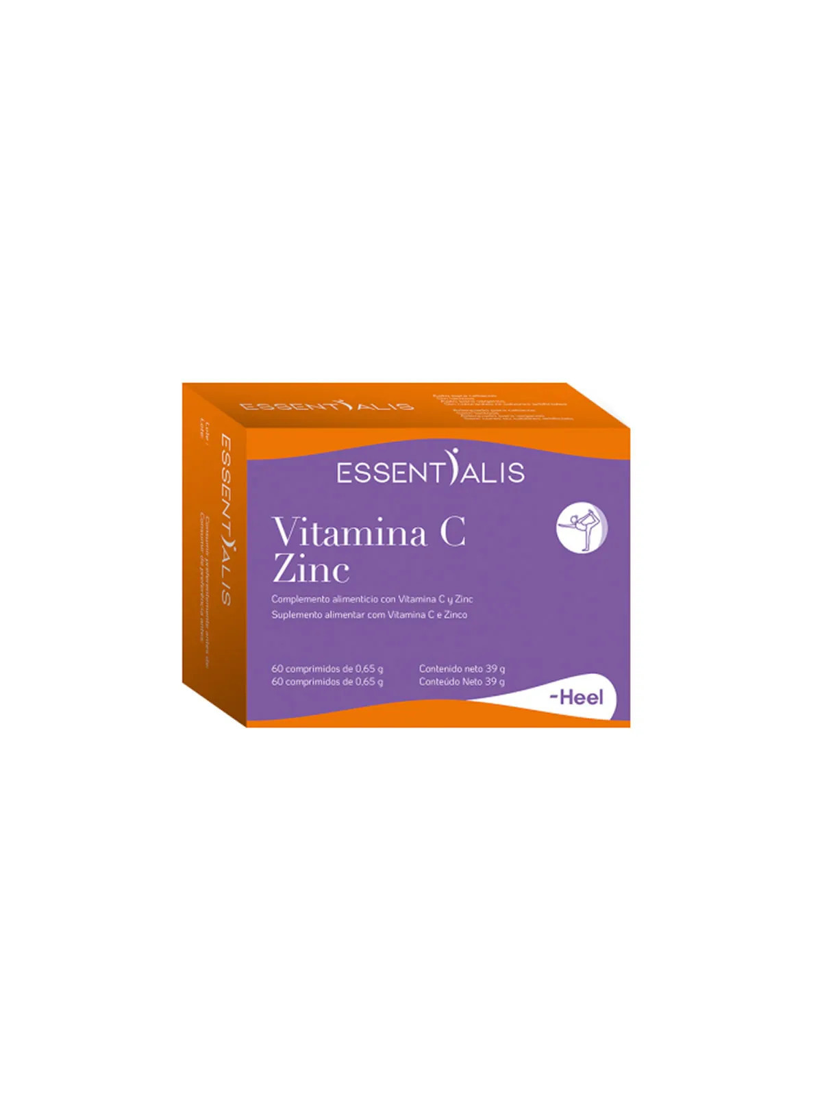Heel Essentialis Vitamine C Zinc 60 Comprimés