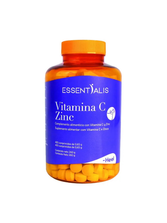 Heel Essentialis Vitamine C Zinc 400 Comprimés