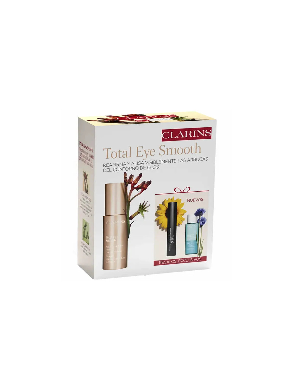 Clarins Total Eye Smooth 15ml Coffret 3 Produits