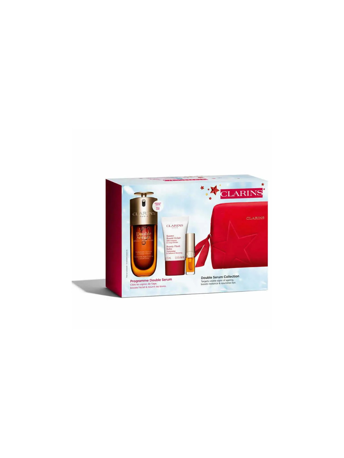 Clarins Double Serum 50ml Coffret 4 Produits