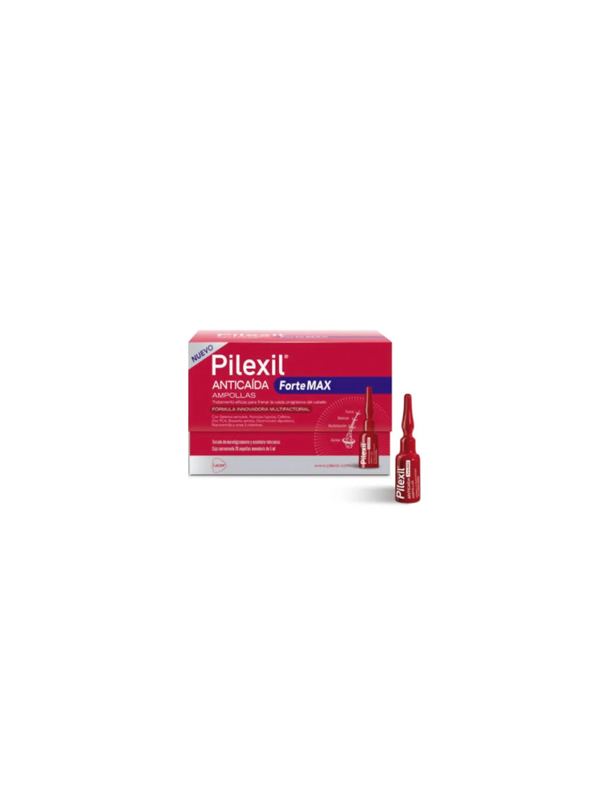 Pilexil Anti-Chute Forte Max Ampoules 20 Ampoules