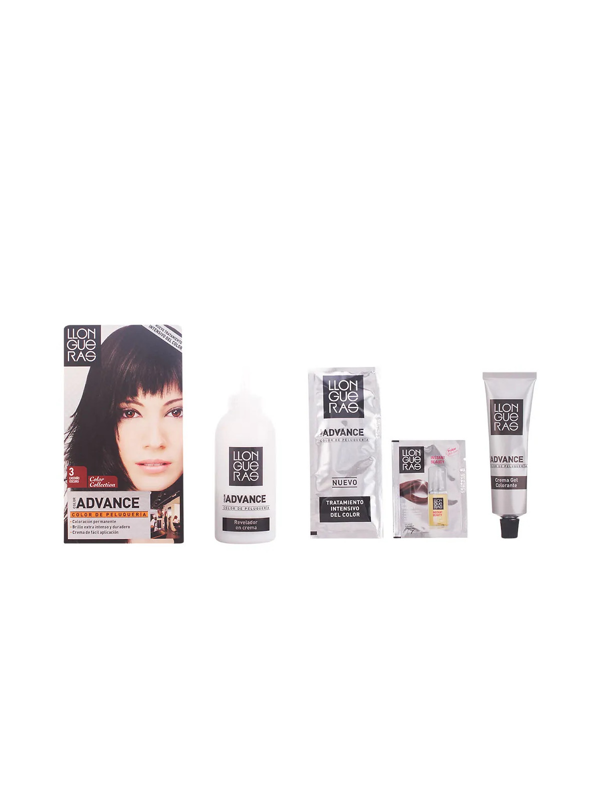 Llongueras Color Advance Coloration Cheveux 3 Châtain Foncé