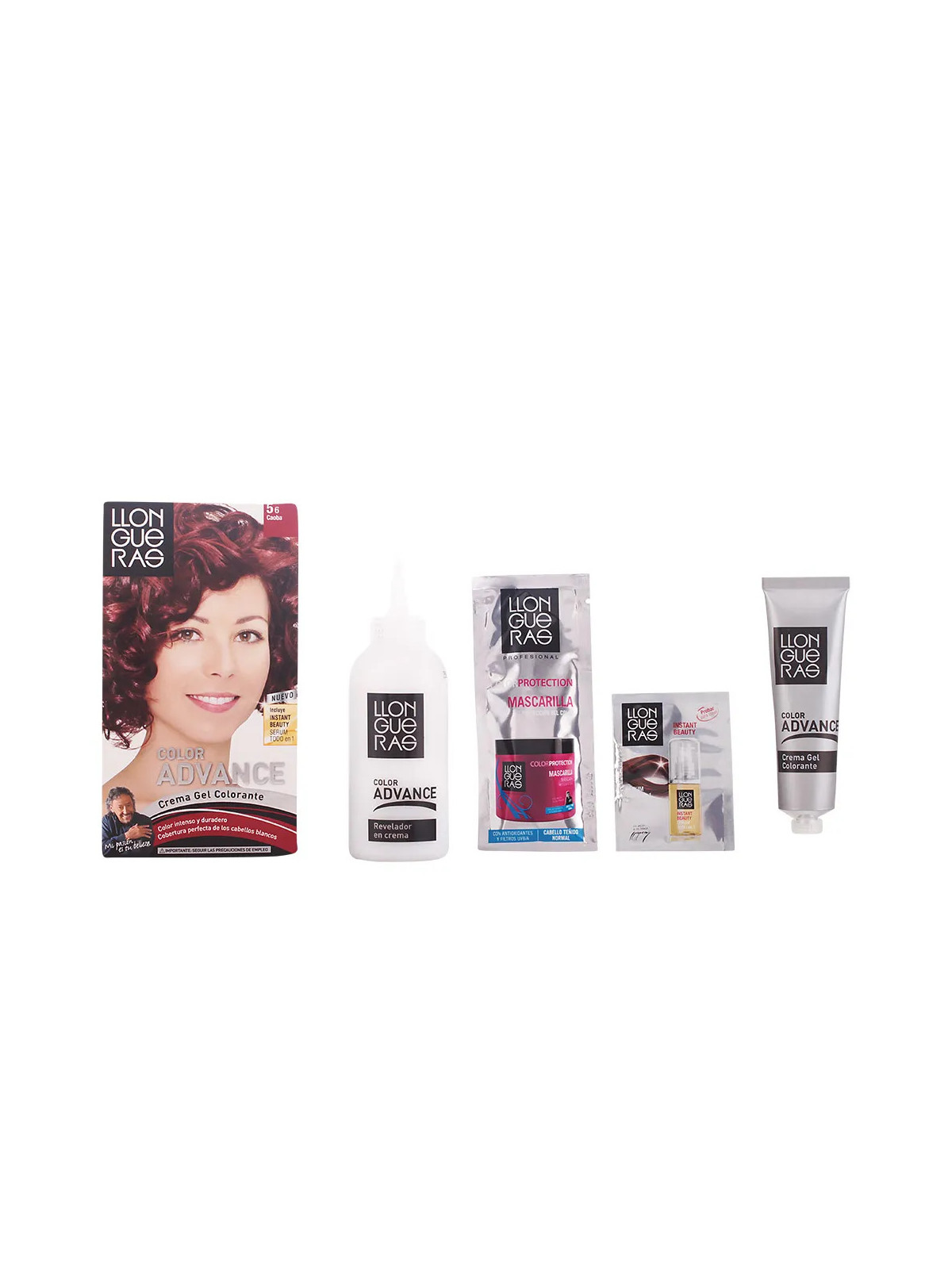 Llongueras Color Advance Coloration Cheveux 5.6 Rouge Foncé