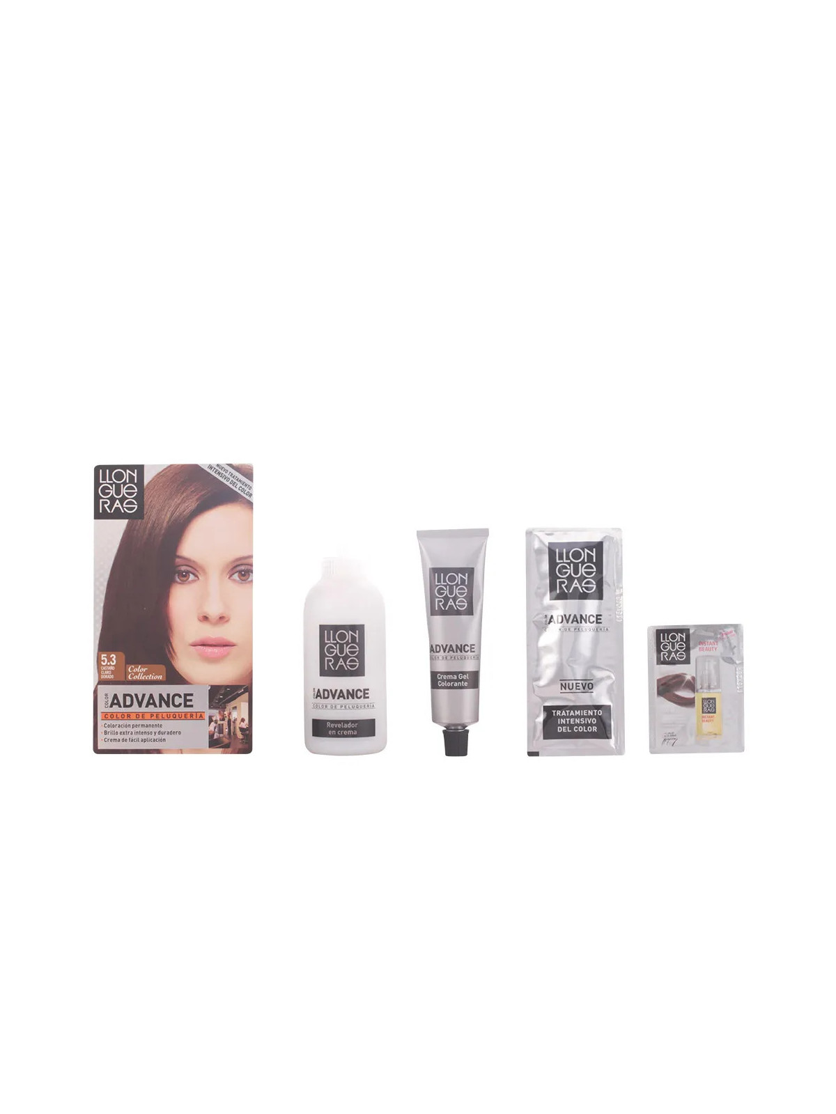 Llongueras Color Advance Coloration Cheveux 5.3 Châtain Clair Doré