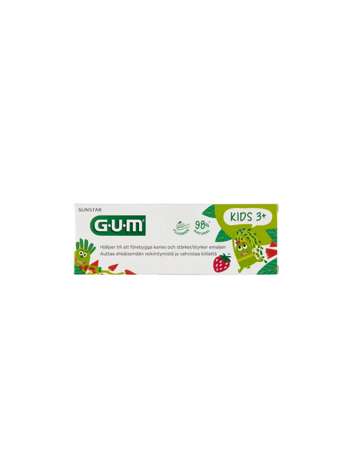 GUM Kids Dentifrice Saveur Fraise 50ml