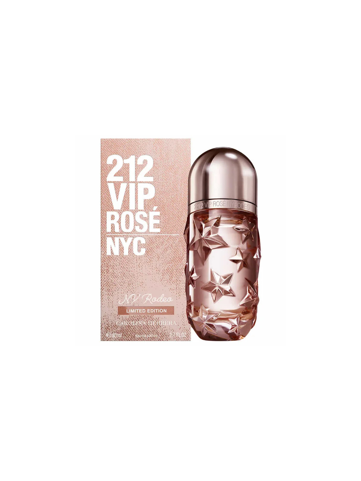Carolina Herrera 212 VIP Rosé NY Rodeo Eau de Parfum Vaporisateur 100ml Édition Limitée