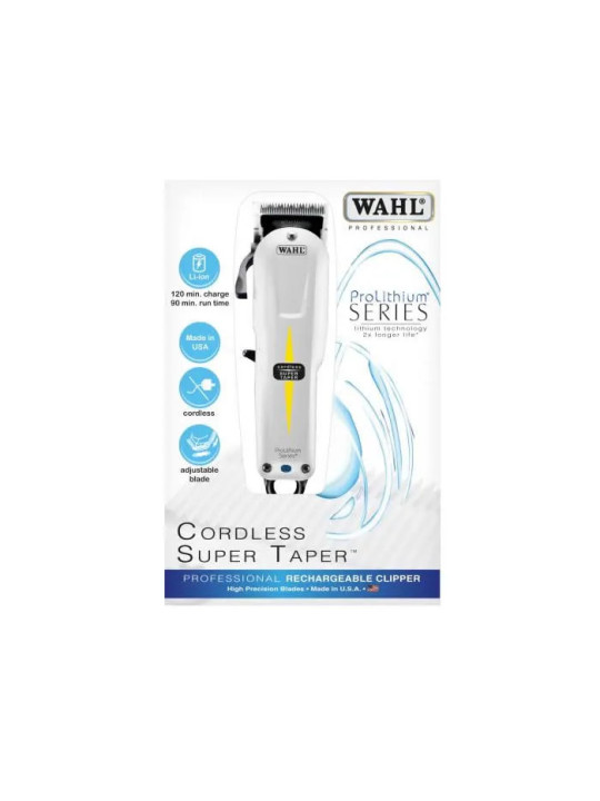 Wahl Super Taper Tondeuse à Cheveux Professionnelle Sans Fil