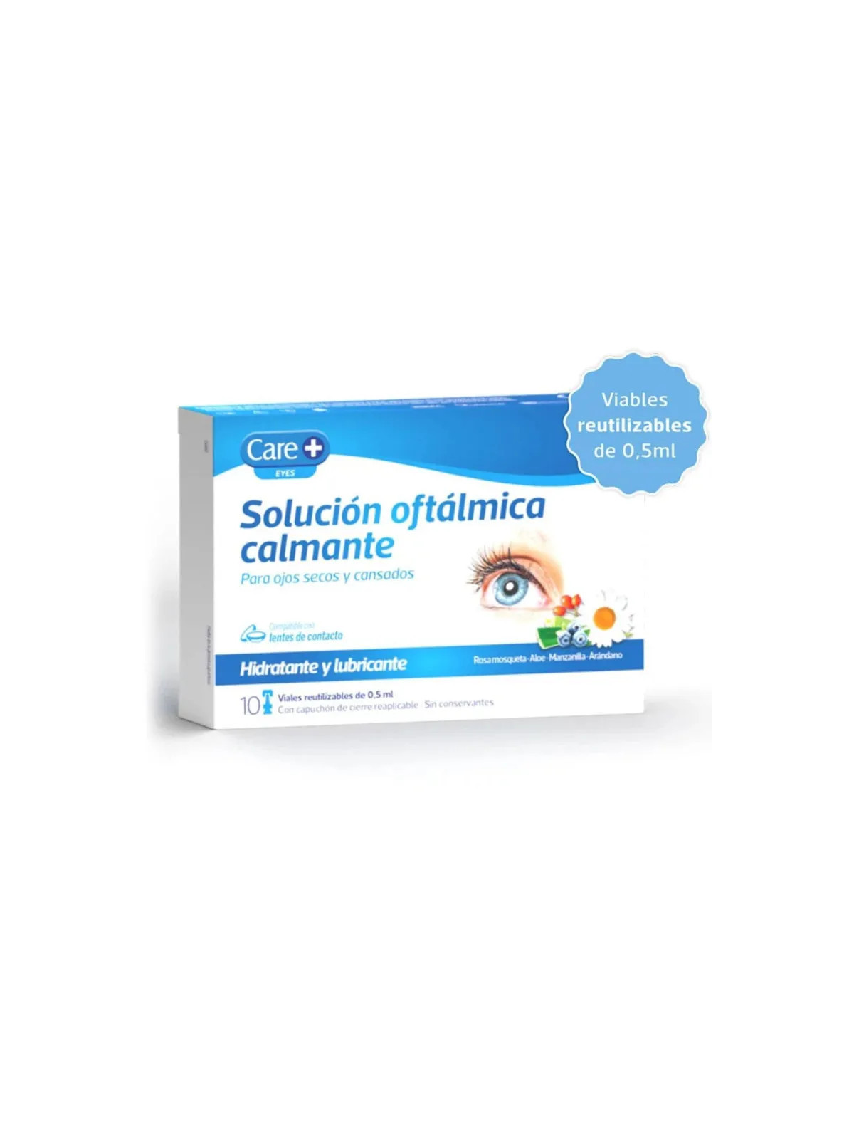 Care+ Solution Apaisante Œil Irrité 10 Unidoses
