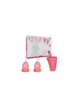 Enna Easy Cup Taille M 2 Unités Avec Étui